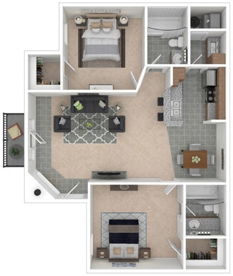 2 Bedroom